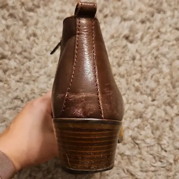 Madewell Leather & Suede Ankle Boots – Size 8.5 - Picture 5 of 11